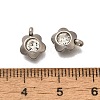 201 Stainless Steel Charms STAS-F311-06P-07-3