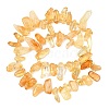 Heated Natural Citrine Beads Strands G-F821-C04-01-3