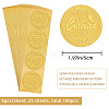 Self Adhesive Gold Foil Embossed Stickers DIY-WH0211-244-2