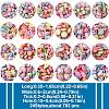 Craft Style Acrylic Beads Sets MACR-FS0001-68-4