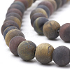 Natural Tiger Eye Beads Strands G-T106-147-2