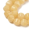 Natural White Jade Beads Strands G-N344-03J-4