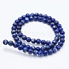 Natural Lapis Lazuli Beads Strands G-F561-6mm-G-2