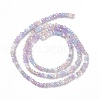 Electroplate Glass Beads Strands EGLA-S192-001A-B11-4