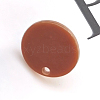 Resin Stud Earring Findings EJEW-CJC0001-14L-1