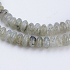 Natural Labradorite Beads Strands G-P354-01-4x2mm-3