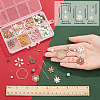 SUNNYCLUE DIY Christmas Snowflake Earring Making Kit DIY-SC0022-84-3