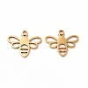 201 Stainless Steel Charms STAS-E188-03G-1
