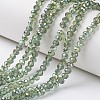 Electroplate Transparent Glass Beads Strands LS-EGLA-A034-T4mm-S11-1