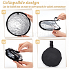 2Pcs 2 Colors Nylon Photography Reflector AJEW-FG0002-91-3