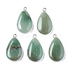 Natural Green Aventurine Pendants G-S356-14C-1