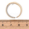 304 Stainless Steel Open Cuff Rings for Women RJEW-K321-01B-5