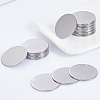 Stainless Steel Stamping Blank Tag Cabochons STAS-PH0019-31P-5