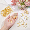 DICOSMETIC 30Pcs 3 Styles  Easter Theme Alloy Open Back Bezel Pendants FIND-DC0001-90-3