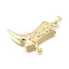 Brass Pendants KK-C255-05C-G-2