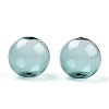 Transparent Blow High Borosilicate Glass Globe Beads LS-GLAA-T003-09E-2
