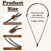 Korea Waxed Polyester Cord Adjustable Necklace Making NJEW-YW00001-3