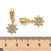 Rack Plating Brass Micro Pave Cubic Zirconia Charms KK-S398-10A-3