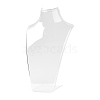 Plastic Bust Necklace Display Stands NDIS-K004-01C-2