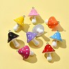 10Pcs Resin Pendants RESI-FS0001-62-3