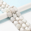 Natural White Moonstone Beads Strands G-C105-A05-01-2