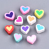 Handmade Polymer Clay Beads X-CLAY-T016-66-2