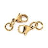 304 Stainless Steel Lobster Claw Clasps STAS-K313-01D-G-2