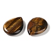 Natural Tiger Eye Pendants G-G115-02B-2