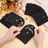 Square Velvet Jewelry Package Bags ABAG-WH0035-055A-02-3