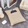 Cotton & Linen Book Sleeve with Button & Front Pocket ABAG-WH20005-14B-02-4