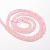 Natural Rose Quartz Beads Strands LS-G-N0195-04-3mm-2
