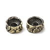 Tibetan Style Rack Plating Brass European Beads KK-Q805-04AB-2