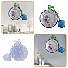 Penny Farthing Clock Wall Decoration Food Grade Silicone Molds SIMO-PW0001-415A-1