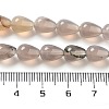 Natural Grey Agate Beads Strands G-B106-A13-01-5