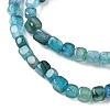 Natural Dragon Veins Agate(Dyed & Heated) Beads Strands X-G-G177-E15-03-3