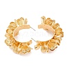 Alloy Flower Stud Earrings for Women EJEW-U028-13G-3