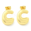 Rack Plating Brass Earrings EJEW-S222-01G-C-1
