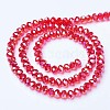 Electroplate Glass Beads Strands LS-EGLA-A034-T8mm-B06-2