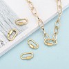 Brass Screw Carabiner Lock Charms X-ZIRC-G160-11G-5