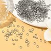Tarnish Resistant 304 Stainless Steel Open Jump Rings STAS-Q186-02-3.5x0.7mm-5