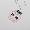 Iron & Enamel Snap Hair Clips PHAR-WH20002-04C-03-1