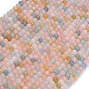 Natural Morganite Beads Strands GG-G476-6mm-01-2
