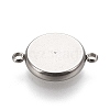 Tarnish Resistant 304 Stainless Steel Links Connectors Settings X-STAS-K202-02E-P-2