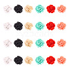 Fashewelry 30Pcs 6 Colors Handmade Polymer Clay Beads CLAY-FW0001-04-2