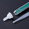 AHADERMAKER 2 Set Plastic & PP(Polypropylene) & Silicone Baby Pet Feeding Syringe AJEW-GA0003-73-3