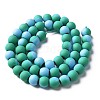 Spray Painted Non-magnetic Synthetic Hematite Beads G-N337-01E-2