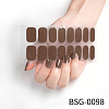 Nail Art Full Cover Nail Stickers MRMJ-YWC0001-BSG-0098-1