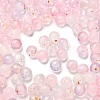 Frosted Transparent Acrylic Beads X1-OACR-F013-12J-1