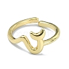 Brass Open Cuff Rings RJEW-B051-42G-2
