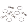 Alloy Swivel Lobster Claw Clasps FIND-TA0001-01P-13